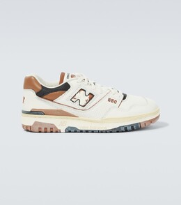 Кроссовки 550 New Balance, белый p00914589 | white brown