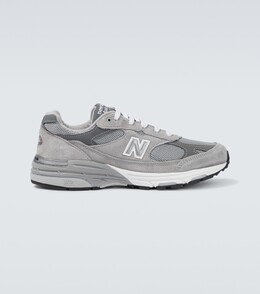 Кроссовки Made in USA 993 с кожаной отделкой New Balance, серый p00694538 | grey