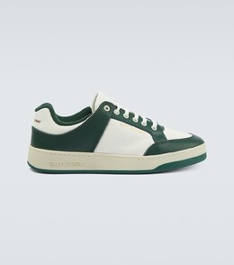Кожаные низкие кеды SL/61 Saint Laurent, белый p00709525 | white