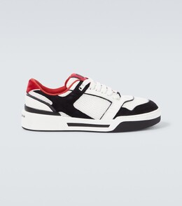 Кроссовки roma с кожаной отделкой Dolce & Gabbana, белый p00875631 | white