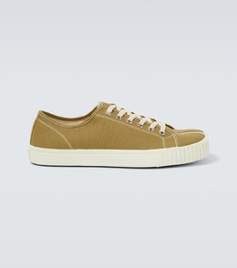 Кроссовки tabi из парусины Maison Margiela, нейтральный p00877798 | swamp