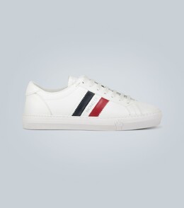 Кожаные кроссовки New Monaco Moncler, белый p00455875 | white