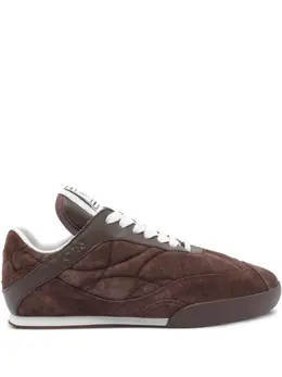 Chloé Kick quilted suede sneakers 31068764