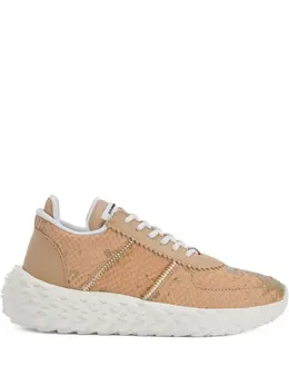 Giuseppe Zanotti Urchin snakeskin-effect sneakers 27804046