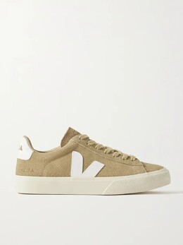 Кроссовки Campo с кожаной отделкой Veja, коричневый 3074457345626201600 | brown