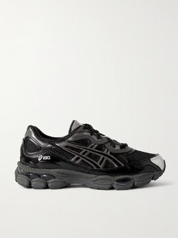 Кроссовки Kicki GEL-NYC из кожи и сетки Asics, черный 3074457345628306000 | black