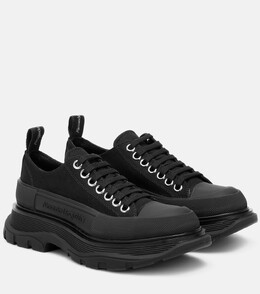 Парусиновые кроссовки Tread Slick Alexander McQueen, черный p00480578 | black