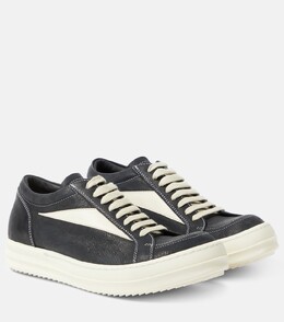 Кроссовки luxor из винтажной кожи Rick Owens, черный p00875961 | black