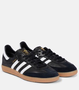 Кожаные кроссовки Samba Collapsable Adidas, белый p00826270 | white