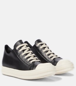 Кожаные кроссовки Phlegethon Rick Owens, черный p00578400 | black