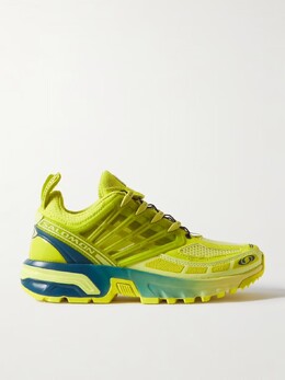 Кроссовки ACS Pro из сетчатой ​​ткани с резиновой окантовкой Salomon, желтый 3074457345627498000 | yellow
