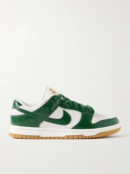 Кроссовки Dunk Low LX NBHD из фактурной и гладкой кожи Nike, зеленый 3074457345627061000 | green