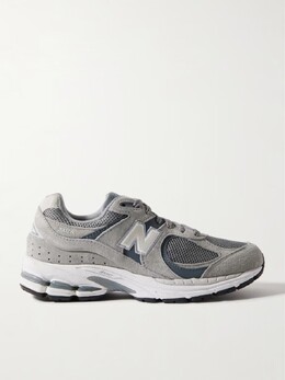 Кроссовки 2002R из сетки и замши с кожаной отделкой New Balance, серый 3074457345627498000 | gray