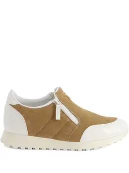 Giuseppe Zanotti Ilde zip-detail suede sneakers 20103666