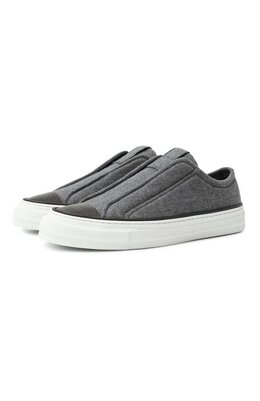Текстильные кеды Brunello Cucinelli mz26g3026p