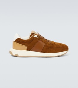 Замшевые кроссовки Tod's, коричневый p00910715 | cognac sc sp