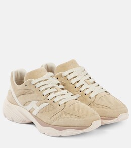 Кроссовки Hogan H665 с замшевой отделкой Hogan, цвет c011+b013-beige p00963415 | c011+b013-beige