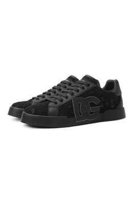 Комбинированные кеды Portofino Light Strobel Dolce & Gabbana ck2343/ai446