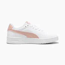 Кеды Puma Court Lally, размер 4,5i UK, белый/розовый 103762029360