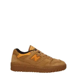 New Balance Brown Leather Sneakers - 7 ne-8547386065161-7