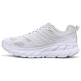 Кроссовки мужские Clifton 6 с низким верхом белого цвета Hoka One One 1102872-bwwh