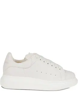 Alexander McQueen Oversized leather platform sneakers 31093804