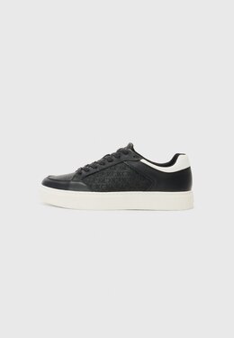 Кроссовки CLEAN CUP Calvin Klein, черный 6ca12p004-q11 | black/bright white allover