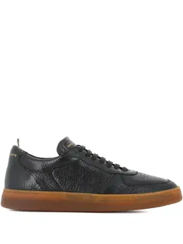 Officine Creative leather textured sneakers 31096632