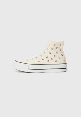 Высокие кроссовки CHUCK TAYLOR ALL STAR Converse, кремовый co411a2ct-a11 | egret/soft red/white