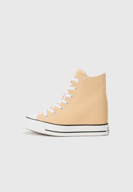 Высокие кроссовки CHUCK TAYLOR ALL STAR Converse, песочный co411a2bv-b11 | coastal dune/white/black