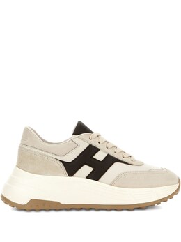 Hogan Hi-Fi Leather Sneakers hxw6690fr30ui90mat