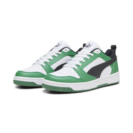 Кроссовки Rebound V6 Low Puma White Black Archive Green 3025c13e-d906-43a8-aab2-c3278f42192d_c9.c1 | negro