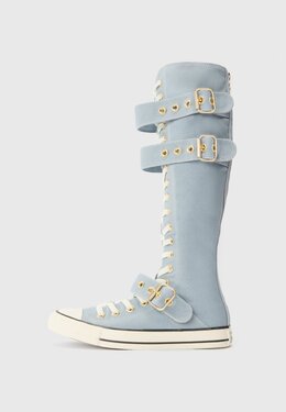 Высокие кроссовки CHUCK TAYLOR ALL STAR Converse, сине-серый co411a2bl-k11 | wet stone/egret/black