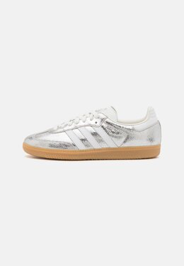 Кроссовки SAMBA OG Adidas, серебряный ad111a2ue-d11 | silver metallic/footwear white/core white