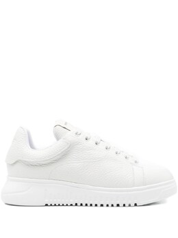 Emporio Armani Leather Sneakers em003663af19999u0001