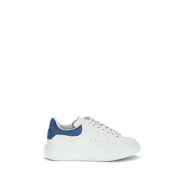 Alexander McQueen Leather Sneakers - EU40.5/US7.5 al-553680wiaih9086-eu40.5/us7.5