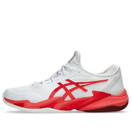 Кроссовки Asics Court FF 3 Novak 'White Electric Red', белый 1041a522-966 | white