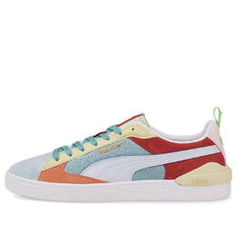 Кеды Puma Suede Block Wt Foam Strip 2 'Blue Red White', белый 383895-02 | white