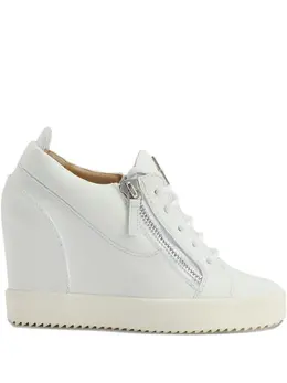 Giuseppe Zanotti Addy Wedge zip sneakers 30972311
