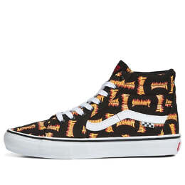 Кеды Thrasher x Vans Sk8-hi 'Black Yellow', черный vn0a5fccbml | black