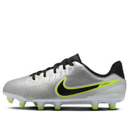 Кроссовки (GS) Nike JR. Tiempo Legend 10 Academy MG 'Metallic Silver Black Volt', серебряный dv4348-001 | silver