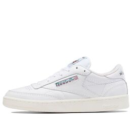 Кеды Reebok Club C 85 Vintage 'Split Logo - Teal Burgundy', белый gx2744 | white