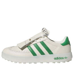 Кроссовки Adidas Coursecup Spikeless Golf 'Chalk White Green Almost Yellow', бежевый ih8436 | beige