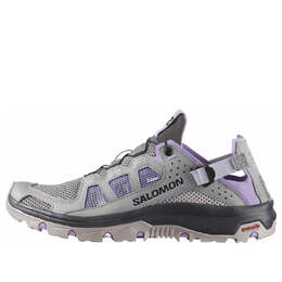 Кроссовки Salomon Techamphibian 5 'Gull Violet Tulip', серый 477991 | grey