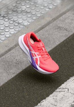 Кроссовки для бега MAGIC SPEED 4 Asics, красный as142a163-g11 | flash red/white