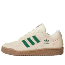Кроссовки Adidas Forum Low CL 'Warm Vanilla Dark Green Ivory', желто-коричневый jr3173 | tan