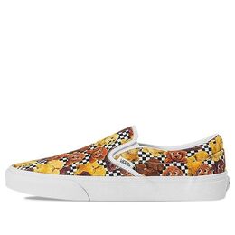 Кеды Vans Slip-On Pattern Low Tops Casual Skateboarding Shoes Unisex Multi-Color, коричневый vn0a7vcfdmv | brown