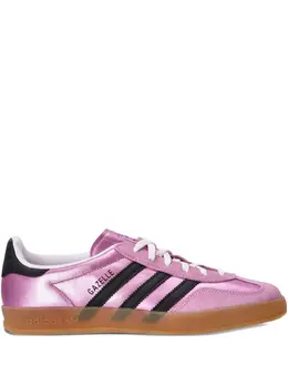 Adidas Gazelle Indoor metallic leather sneakers 31083792