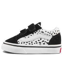 Кеды (TD) Vans Old Skool Polka Dots 'Black White', черный vn0a4vjj6bt | black