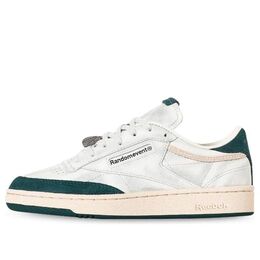 Кеды Randomevent x Reebok Club C Travel In Trouble 'White Green', белый gx9064 | white